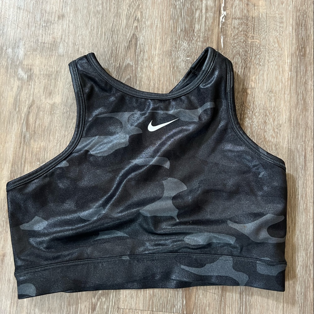 Nike pull over sports bra